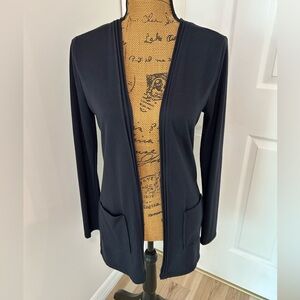 Ann Taylor small cardigan. Navy.
